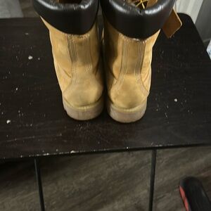 Tan Leather Work Boots